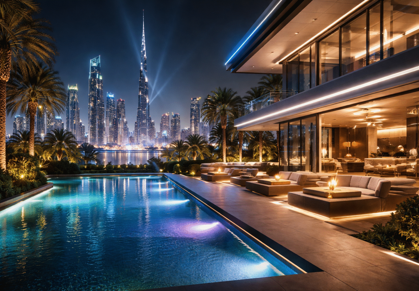 Modern Lights in Dubai